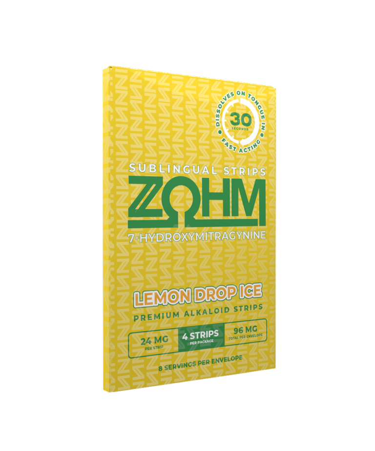 zohm lemon ice strips