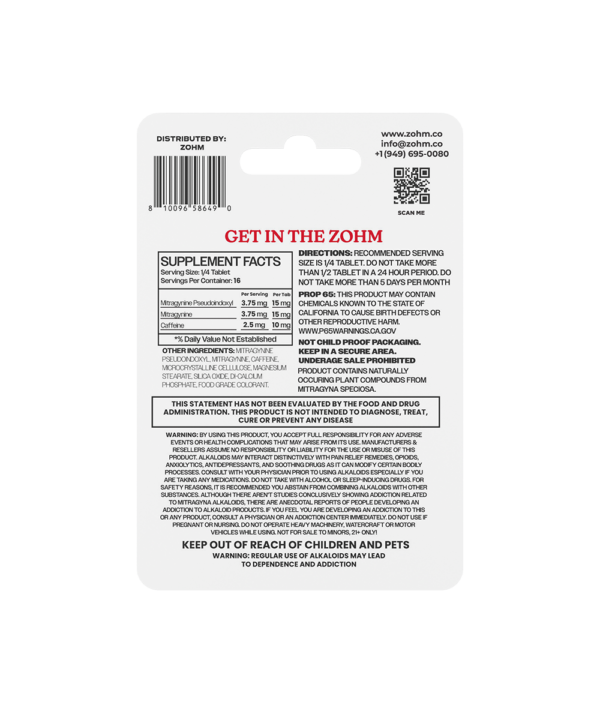 Natural Psuedo - 40mg Tablets - Image 3